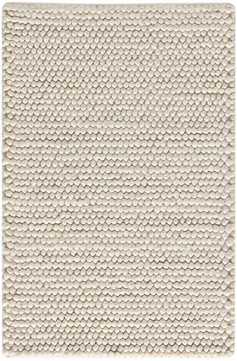 nourison pure knots knt01 ivory rug