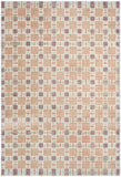 nourison nordic nrc14 rust multicolor rug