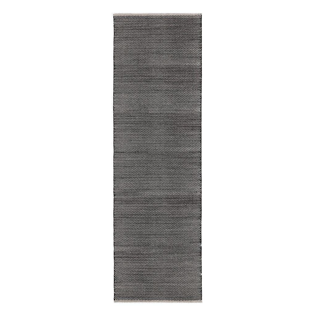 dash albert herringbone da970 black rug