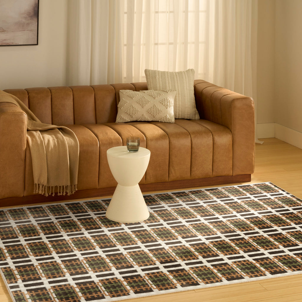 nourison nordic nrc08 charcoal multicolor rug
