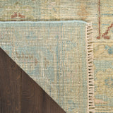 nourison heritage vine htv03 light blue rug