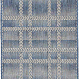 nourison horizon indoor outdoor hoz04 navy rug