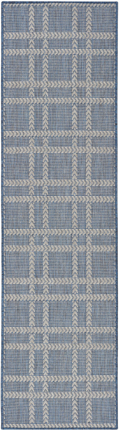 nourison horizon indoor outdoor hoz04 navy rug