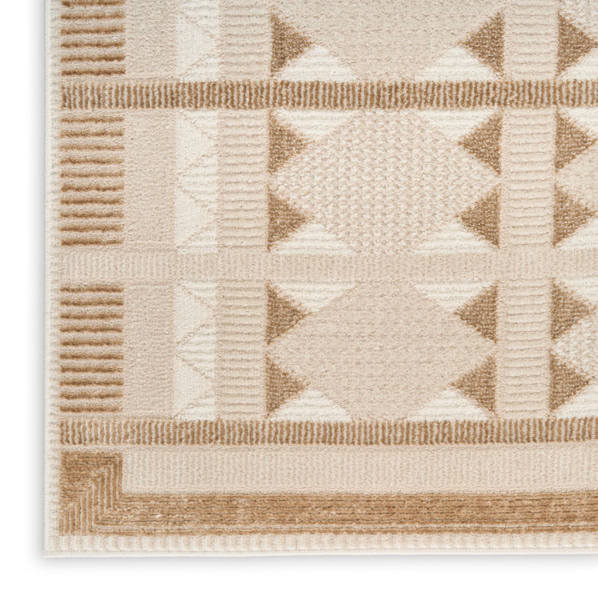 nourison nordic nrc06 taupe rug