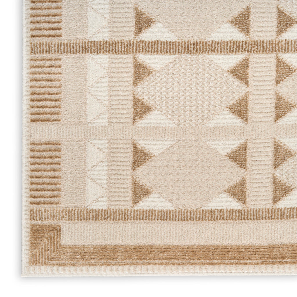 nourison nordic nrc06 taupe rug