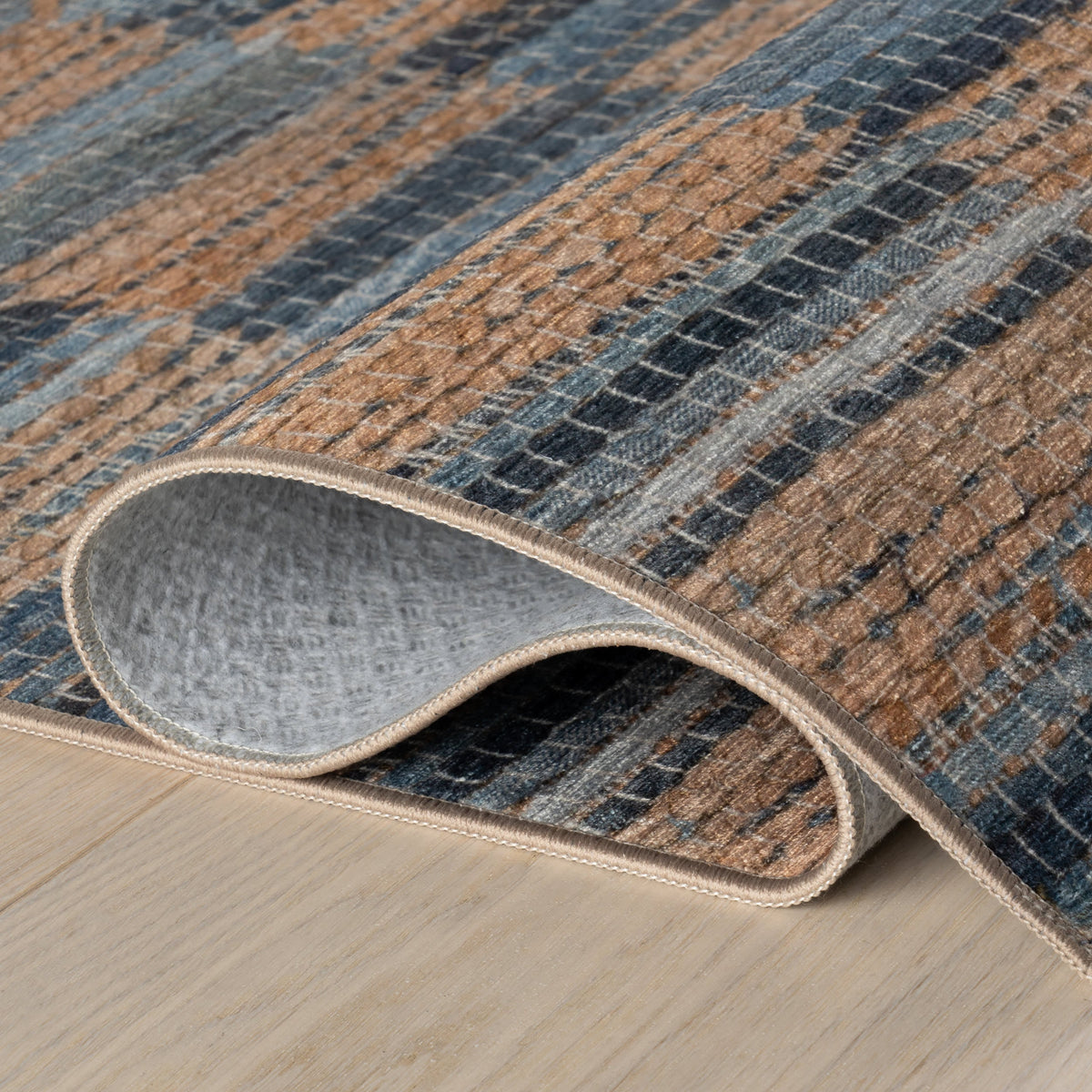dash albert teahouse da2388 blue machine washable polyester rug