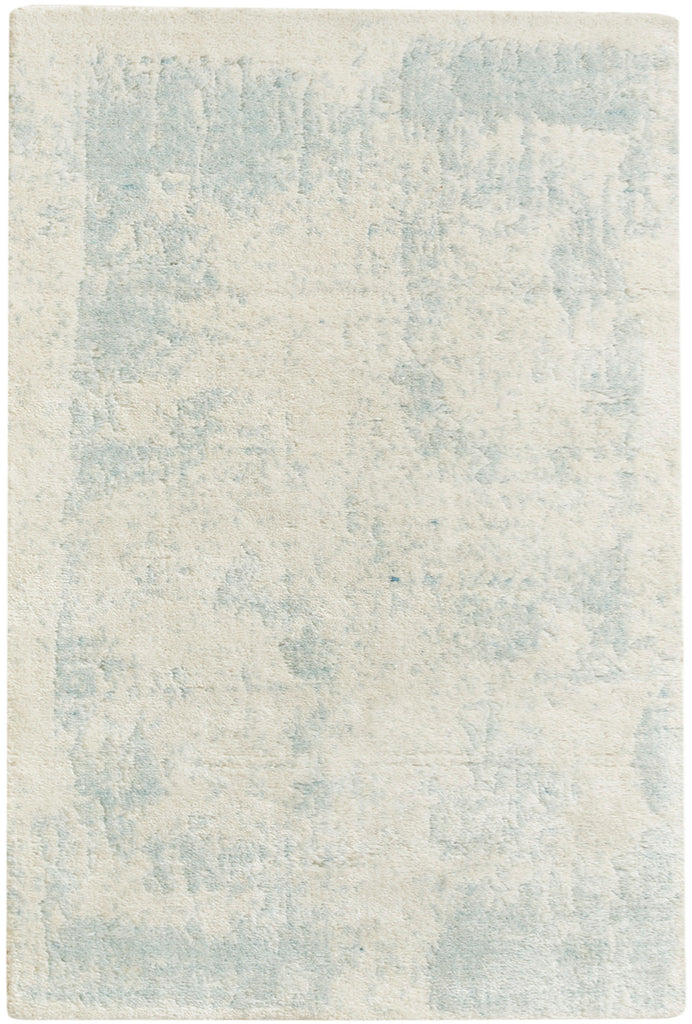 nourison harmony hay02 ivory aqua rug
