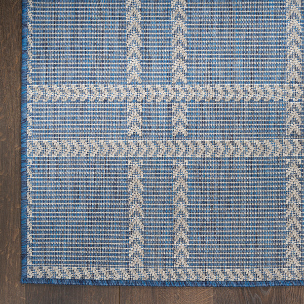 nourison horizon indoor outdoor hoz04 navy rug