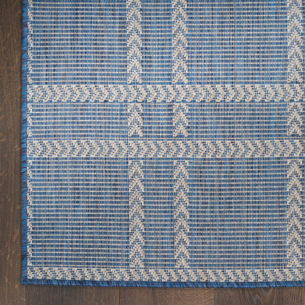 nourison horizon indoor outdoor hoz04 navy rug