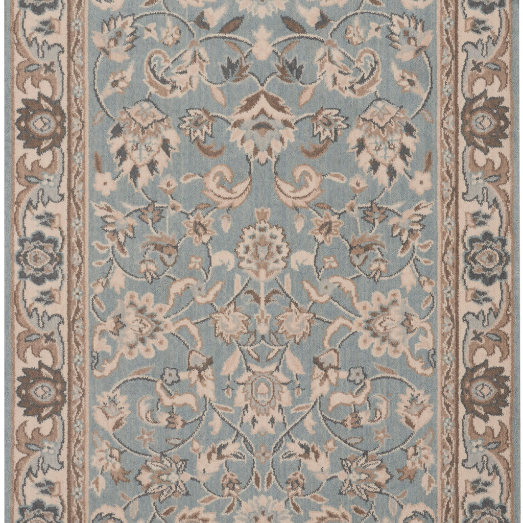 nourison grand parterre pt01 sky rug