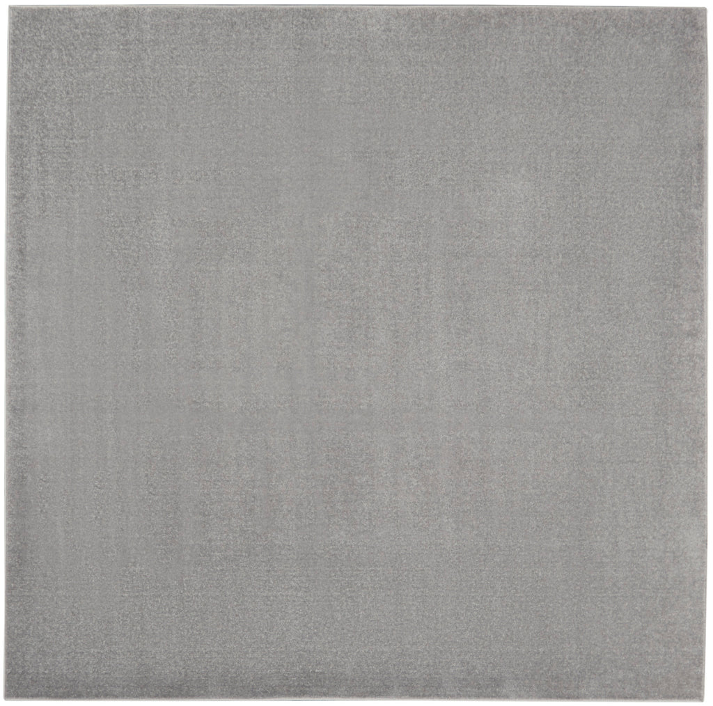 nourison nourison essentials nre01 silver grey rug