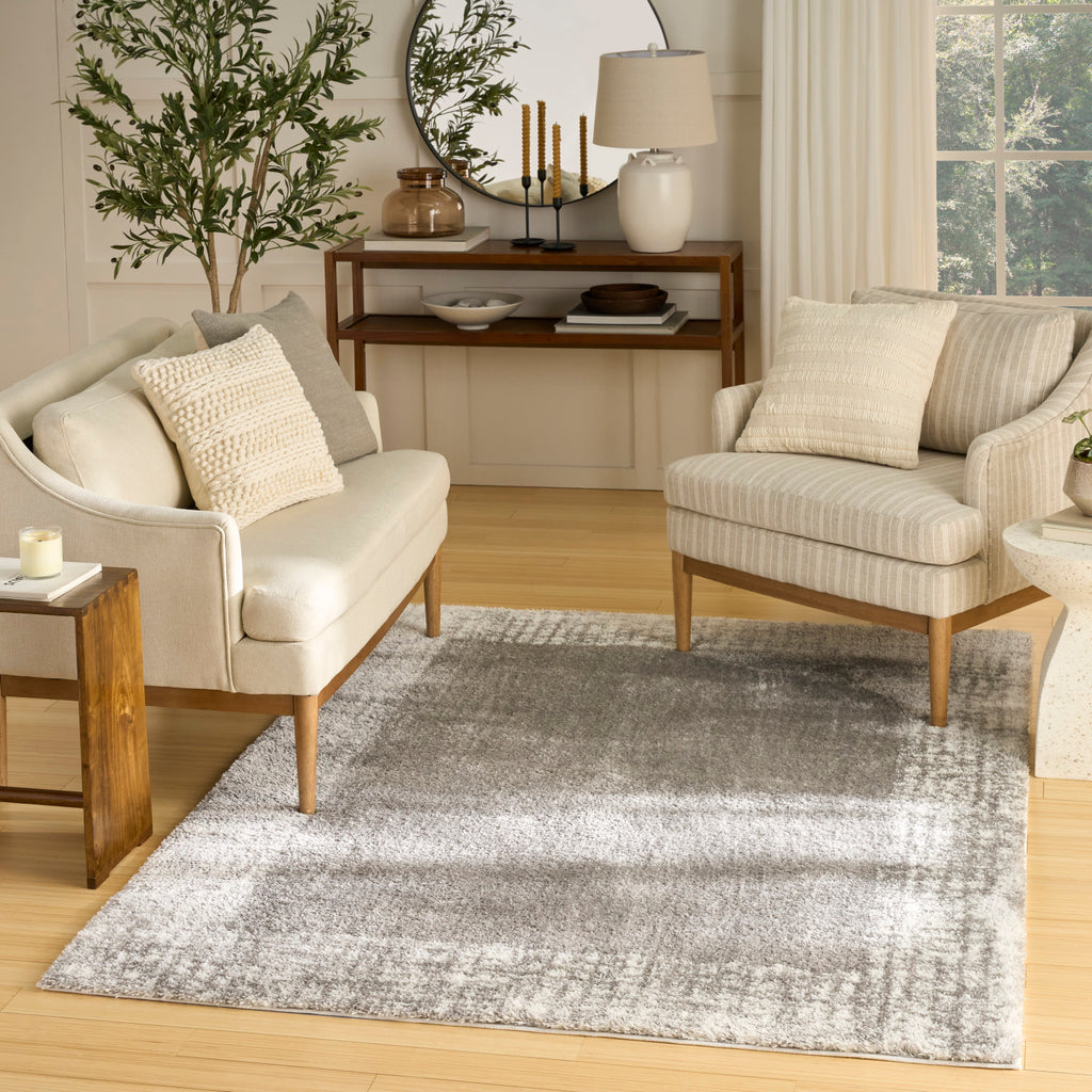 nourison pacific shag pcs02 grey rug
