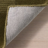 dash albert elevated solids 200svhl01b verdant green woven flatwoven wool rug