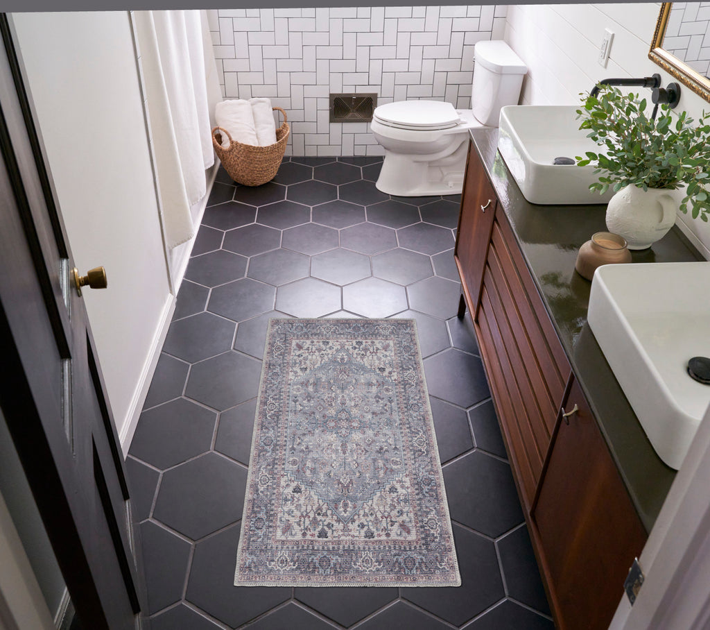 nourison new concept washables sr101 grey rug