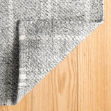dash albert melange stripe da1029 grey rug