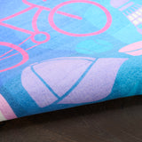 nourison imagination ima07 purple rug
