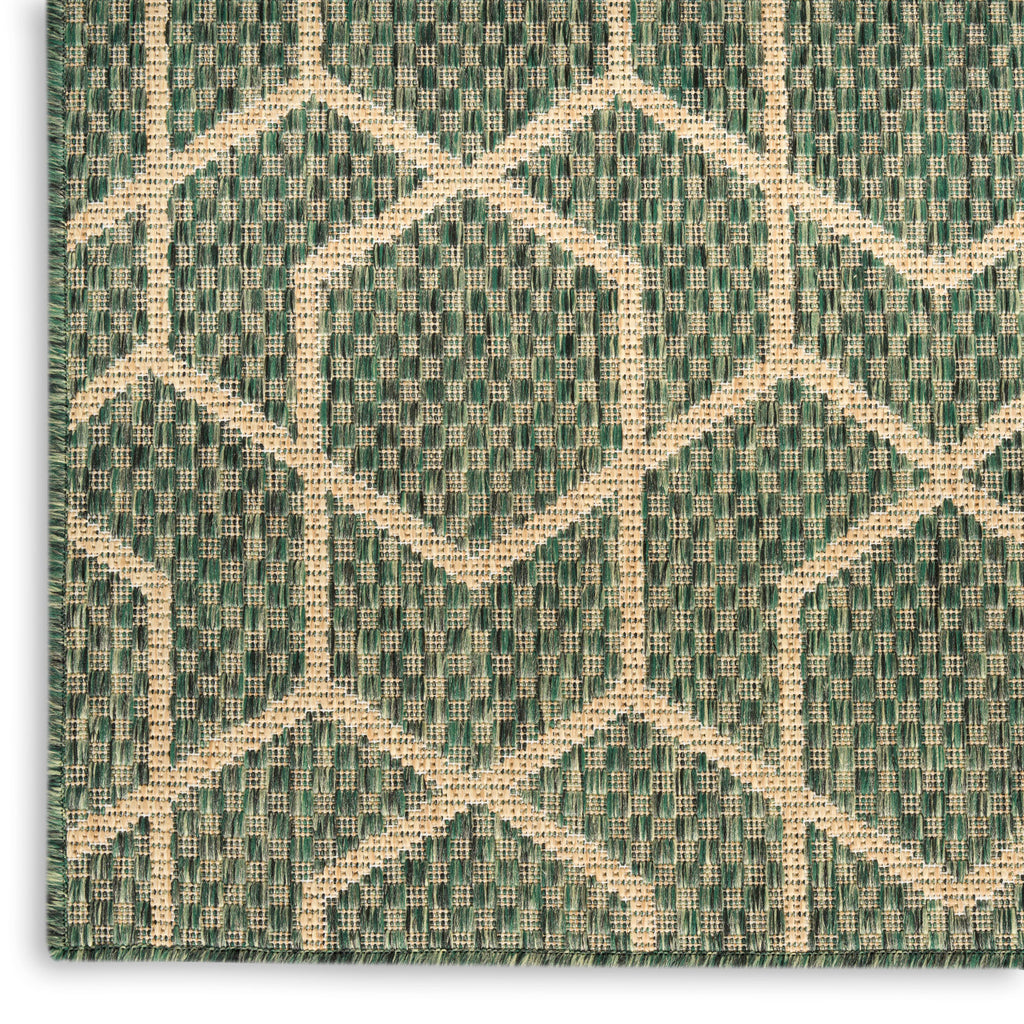 nourison horizon indoor outdoor hoz01 green rug
