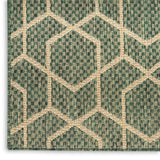 nourison horizon indoor outdoor hoz01 green rug