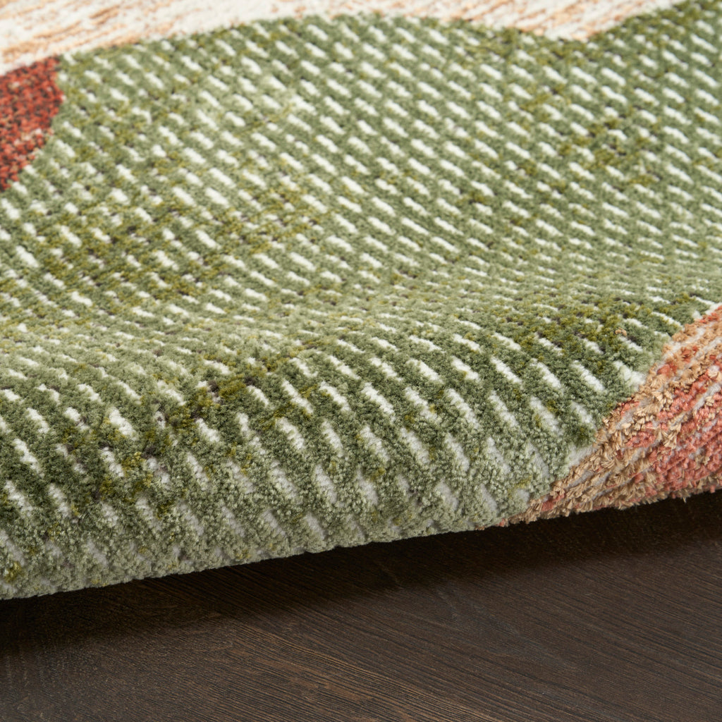 nourison nordic nrc18 beige multi rug