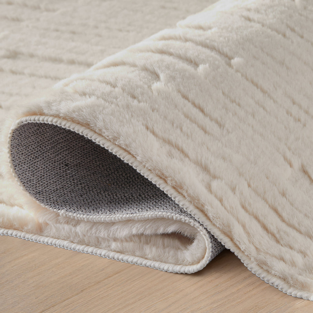 annie selke mw archie da2348 ivory machine washable polyester rug