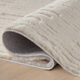 annie selke mw archie da2348 ivory machine washable polyester rug