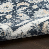 nourison dekor dek09 slate ivory rug