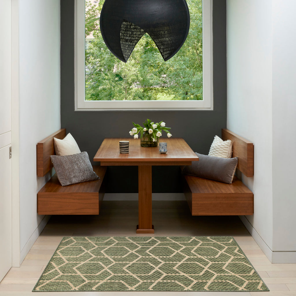 nourison horizon indoor outdoor hoz01 green rug