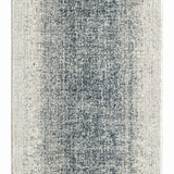 nourison grand street grn03 ivory blue rug