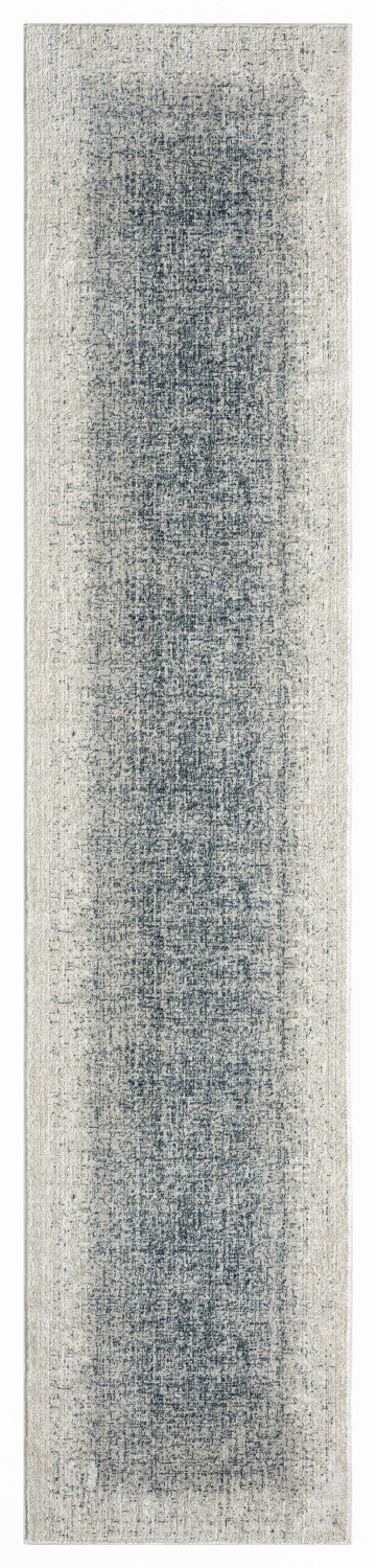 nourison grand street grn03 ivory blue rug
