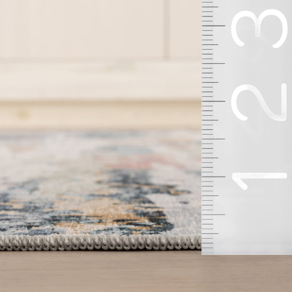 dash albert blaire da2350 multi machine washable polyester rug