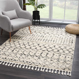 Hauteloom Limited Edition KIBUR Charcoal Machine Made Polypropylene Rug