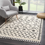 Hauteloom Godalming GOD Charcoal Machine Made Polypropylene Rug