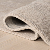 dash albert elevated solids 200neez04c beige hand tufted wool rug