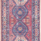 nourison new concept washables sr105 red navy rug