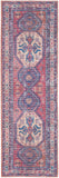 nourison new concept washables sr105 red navy rug
