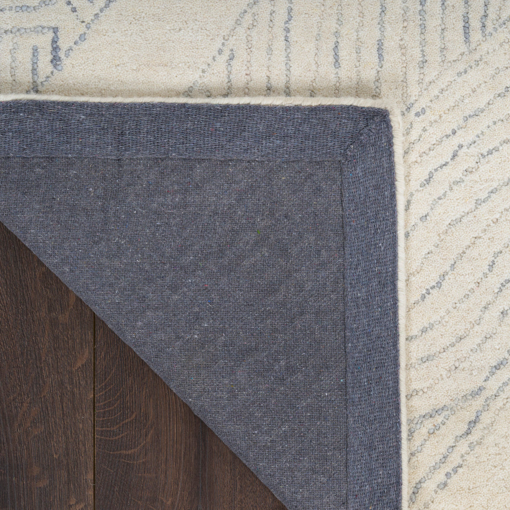 nourison pure patterns prn01 ivory grey rug