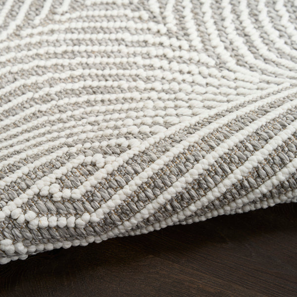 nourison natural texture ntx02 grey ivory rug