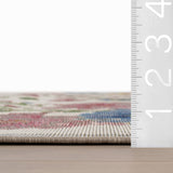dash albert capri da2443 multicolor woven flatwoven polypropylene rug