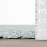 dash albert bridges da2507 light blue woven flatwoven cotton rug
