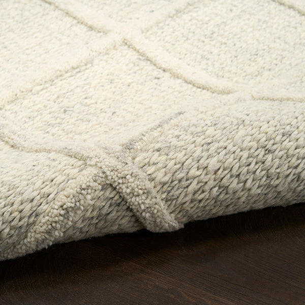 nourison pure framework fra01 ivory rug