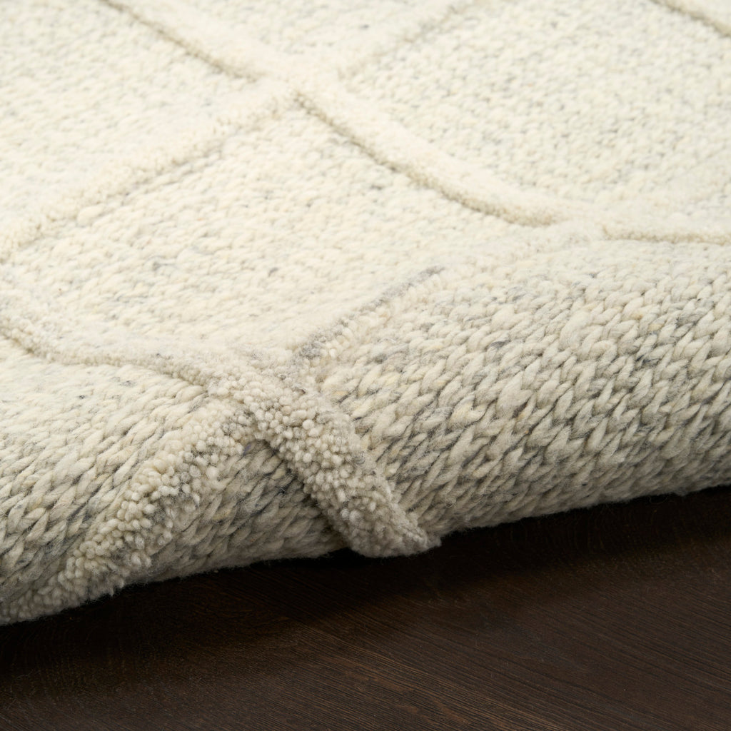 nourison pure framework fra01 ivory rug