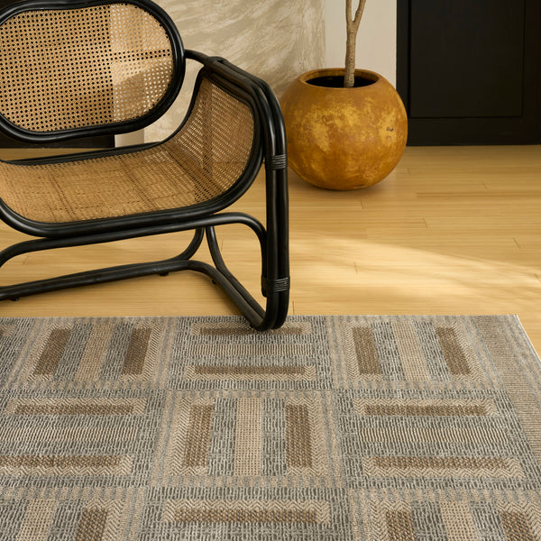 nourison nordic nrc11 grey multicolor rug