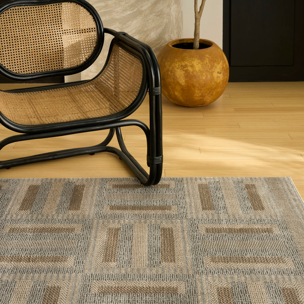 nourison nordic nrc11 grey multicolor rug