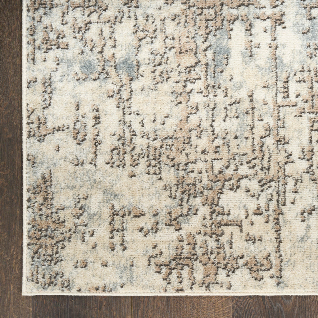nourison quarry qua17 ivory beige rug
