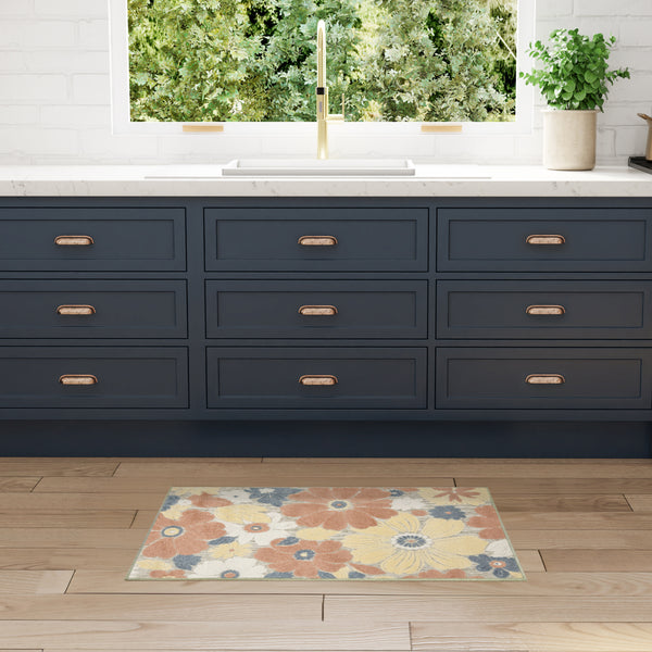 nourison aloha alh42 rose rug