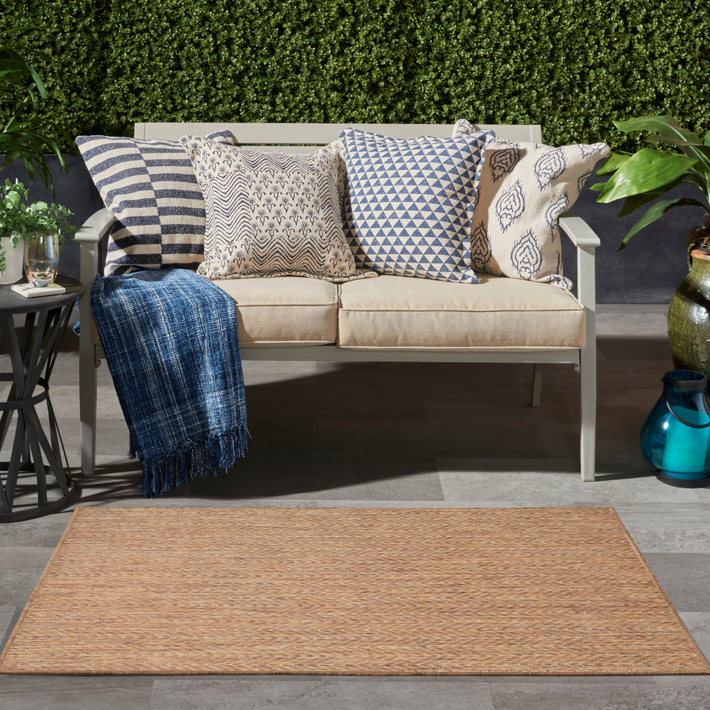 nourison horizon indoor outdoor hoz02 natural rug