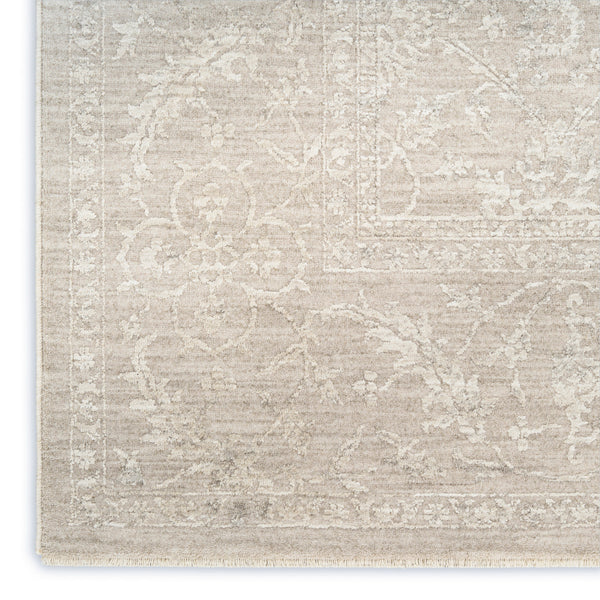 nourison moonlit mli03 ivory grey rug