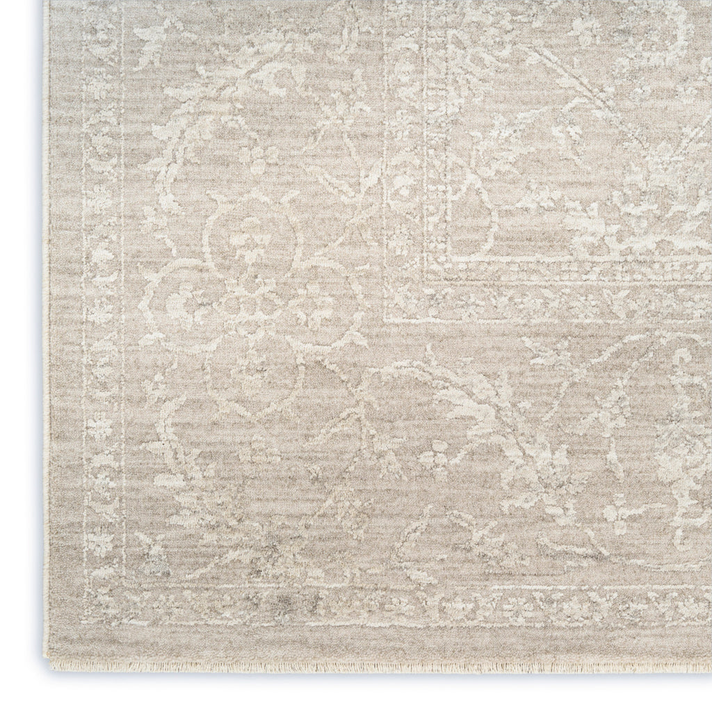 nourison moonlit mli03 ivory grey rug