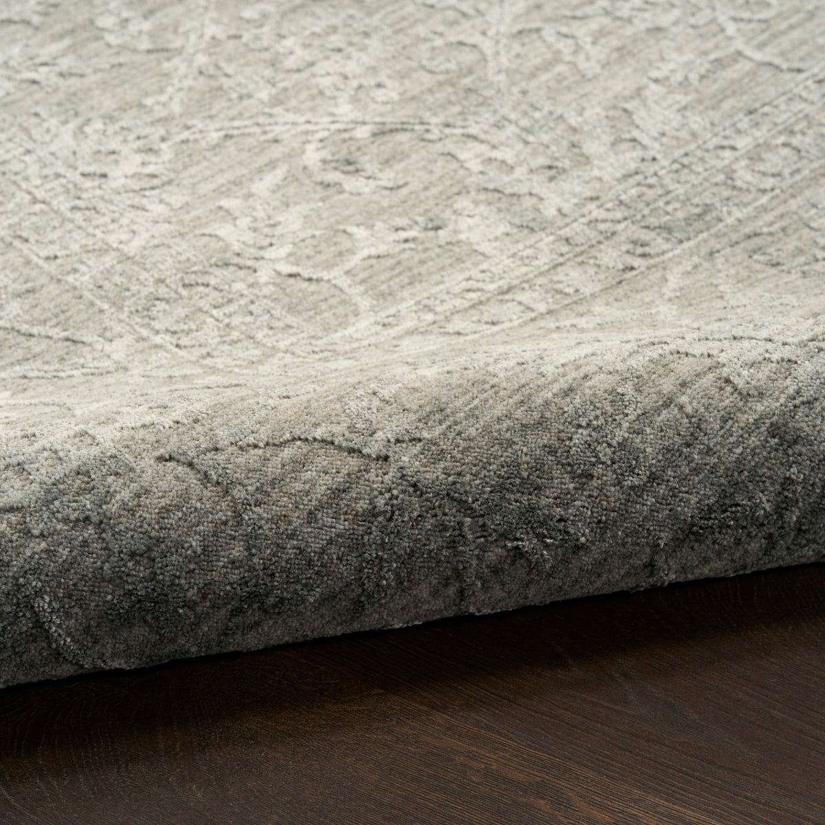 nourison moonlit mli03 slate rug
