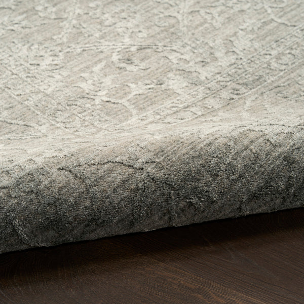 nourison moonlit mli03 slate rug
